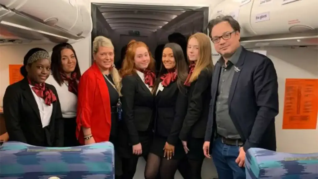 cabin crew team