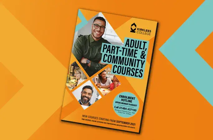 Adult Courses mockup book