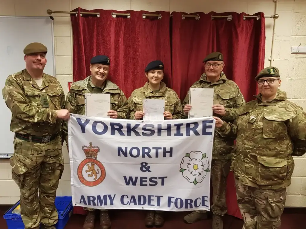 yorkshire north and west Army Cadet Force