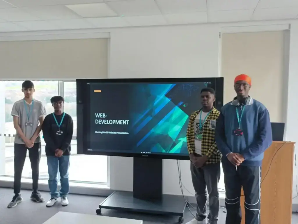 web development students