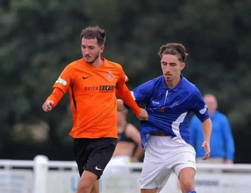 football player in ground
