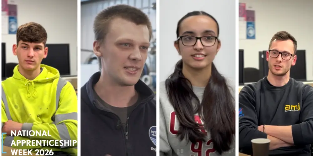 Collage of Kirklees College apprentices