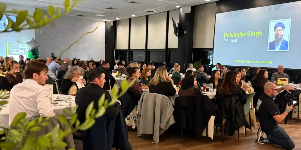 Employer thank you dinner