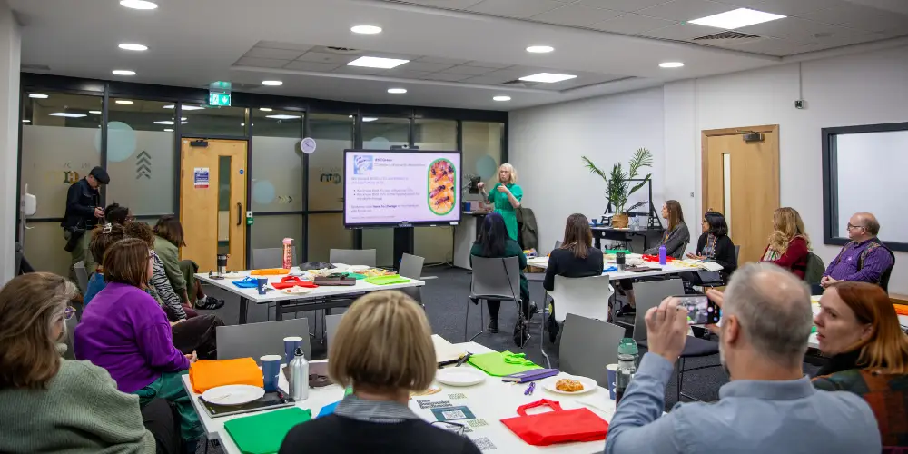 Green game changers session at Kirklees College