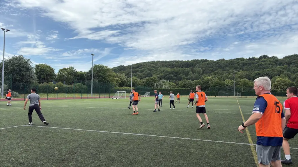 staff and students charity match