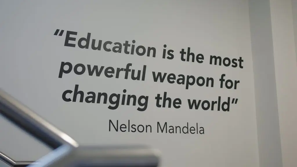 quote on the waall at kirklees college
