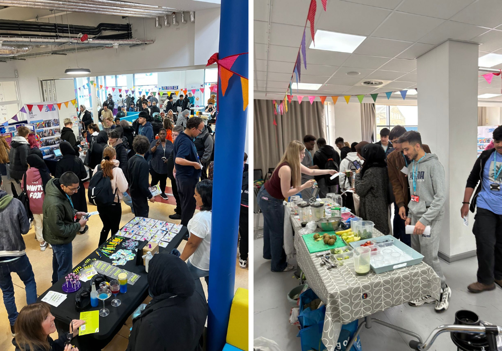 welcome fair collage