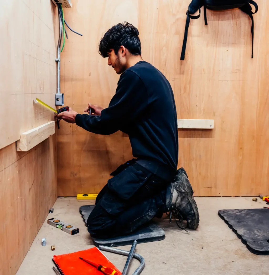 electrical student at Kirklees College